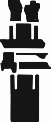 Toyota Granvia (2 Seat) Van Mats